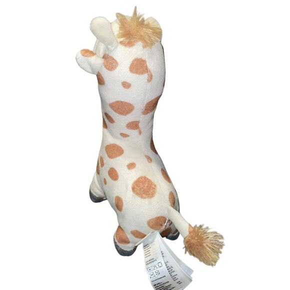 H&M Home Plush Giraffe Stuffed Animal Baby Nursery Stitched Eyes Safari Gift 8” - Picture 8 of 12